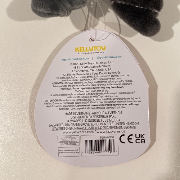 Squishmallow Gio the Gargoyle 4” Halloween 2023 NWT - Picture 4 of 4